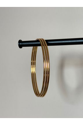 دستبند استیل (فولاد) زرد زنانه استیل (فولاد) kems jewels - کد 879315036