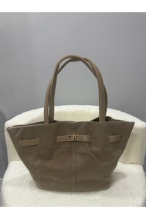 کیف دوشی بژ زنانه جیر BAGS - کد 879329869