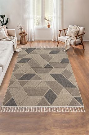 فرش بژ آنتی باکتریال SANRUGS Home & Living - کد 871238278