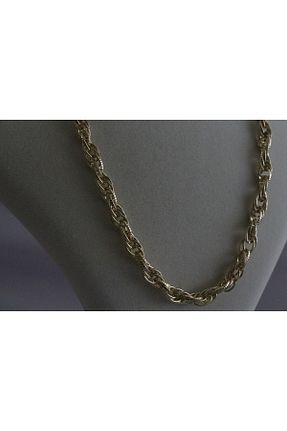 گردنبند استیل ( فولاد ) زرد زنانه استیل (فولاد) DaintyReward - کد 879334491