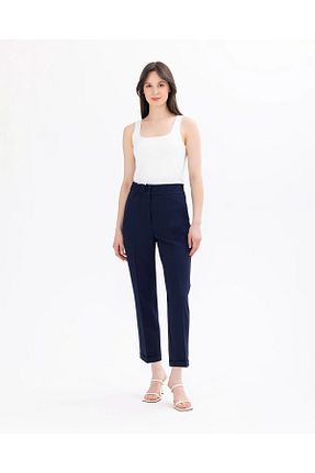 شلوار سرمه ای زنانه پنبه ای SEÇİLSTORE - کد 879368220