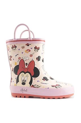 بوت / نیم بوت صورتی بچه گانه پاشنه تخت Mickey Mouse - کد 879392170