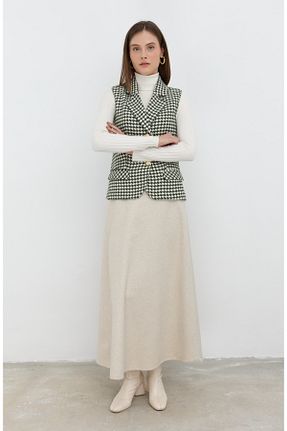 دامن رنگی زنانه مخلوط ویسکون Fatma Atasoy - کد 879398465