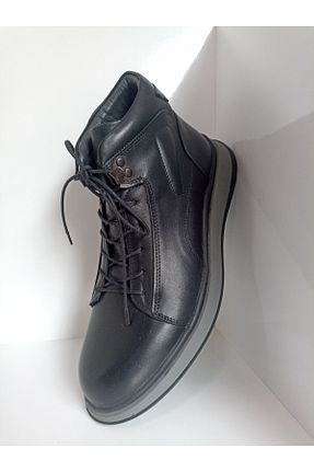 بوت / نیم بوت مشکی مردانه چرم مصنوعی Foremost - کد 879397205