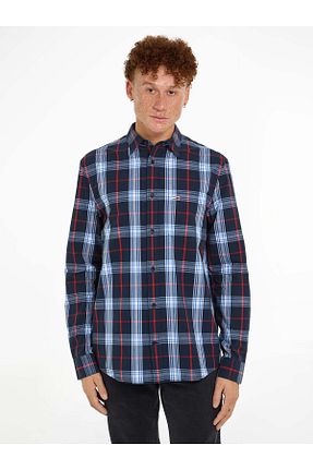 پیراهن مشکی مردانه رگولار Tommy Hilfiger - کد 846685223
