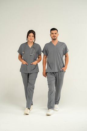 ست بالاتنه و پائین تنه رنگی زنانه بافتنی BOSKAMİ MEDİKAL - کد 873698910
