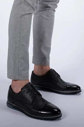 کفش کژوال مشکی مردانه چرم مصنوعی Zerenyus - کد 879401839