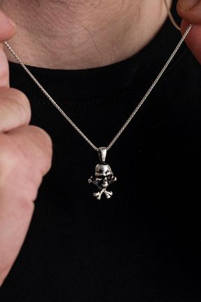 گردنبند نقره مردانه 925 عیار Tmt Silver - کد 879404168