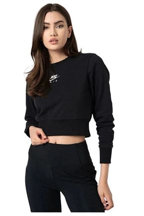 سوئیشرت اسپرت مشکی زنانه اسلیم Nike - کد 477306524