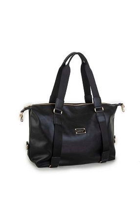 کیف دوشی مشکی زنانه چرم مصنوعی Nas Bag - کد 879411793