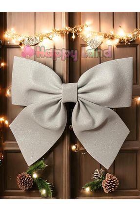 تزئینات کریسمس سفید Happyland - کد 879410603
