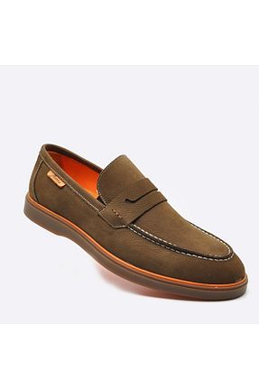 کفش کژوال بژ مردانه پاشنه کوتاه (1 - 4 سانتی متر) Fosco - کد 879410709