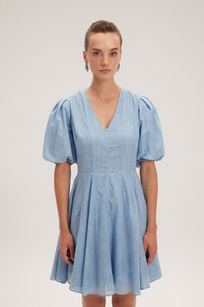 لباس آبی زنانه بافتنی adL - کد 838739692