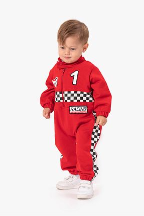 ست نوزادی قرمز بچه گانه پنبه ای Jikko Baby - کد 879427527