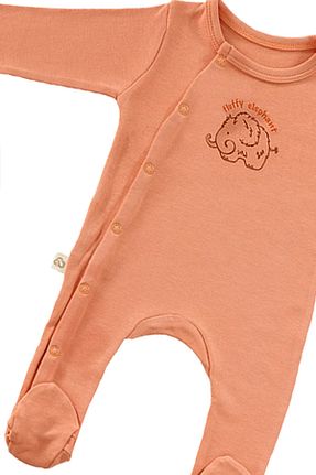 بعد از زایمان نارنجی بچه گانه پنبه ای tinylamb - کد 299781255