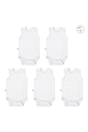 بعد از زایمان سفید بچه گانه پنبه ای tinylamb - کد 828047583