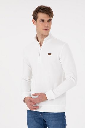 سوئیشرت نباتی مردانه ساده U.S. Polo Assn. - کد 879437269