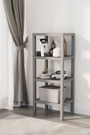 نظم دهنده حمام طوسی پلاستیک Omaş Household Product - کد 252196002