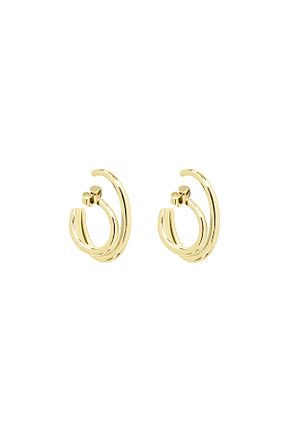 گوشواره جواهر طلائی روکش طلا Atelier Petites Pierres - کد 879438605