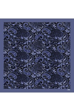 دستمال گردن رنگی زنانه پلی استر nehir eşarp - کد 879462611