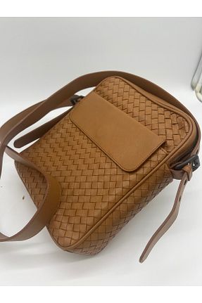 کیف پستچی قهوه ای زنانه چرم خالص COY BAG - کد 879482102