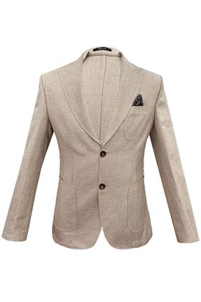 کت بژ مردانه Blazer SÜVARİ - کد 772597748