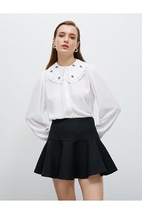 دامن صورتی زنانه اکریلیک Koton - کد 744082107
