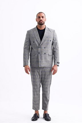 شلوار سایز بزرگ طوسی مردانه بافتنی Koch London - کد 879501191