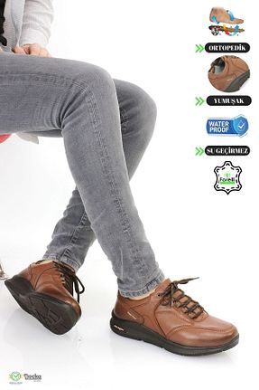 کفش کژوال قهوه ای مردانه چرم خالص Forelli - کد 879490143