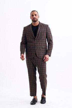 شلوار سایز بزرگ قهوه ای مردانه بافتنی Koch London - کد 879503872