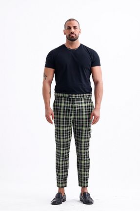 شلوار سایز بزرگ سبز مردانه بافتنی Koch London - کد 879534673