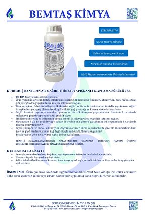 محصول تمیز کننده حرفه ای BEMTAŞ KİMYA - کد 879542373