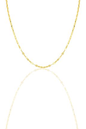 گردنبند نقره طلائی زنانه 925 عیار Söğütlü Silver - کد 313597648