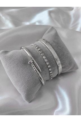گردنبند استیل ( فولاد ) زنانه فلزی X-Lady Accessories - کد 879566580