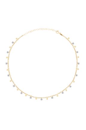 گردنبند نقره طلائی زنانه 925 عیار Coşar Silver - کد 879557389