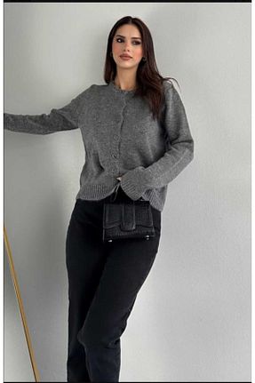 رویه طوسی زنانه اکریلیک - پلی استر yeditepe fashion - کد 879546979
