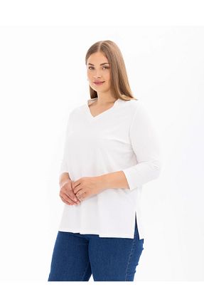 بلوز نباتی زنانه ساده SEÇİLSTORE - کد 879681022
