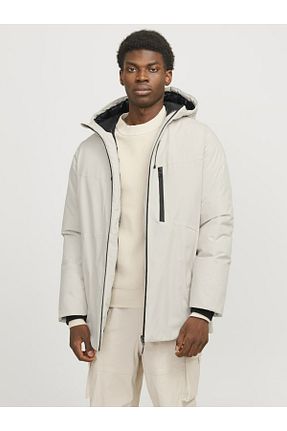 کاپشن بژ مردانه رگولار Jack & Jones - کد 880197765