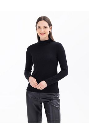 بلوز مشکی زنانه ساده SEÇİLSTORE - کد 879767635