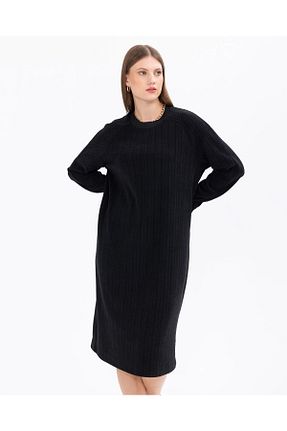 لباس مشکی زنانه تریکو SEÇİLSTORE - کد 879804748