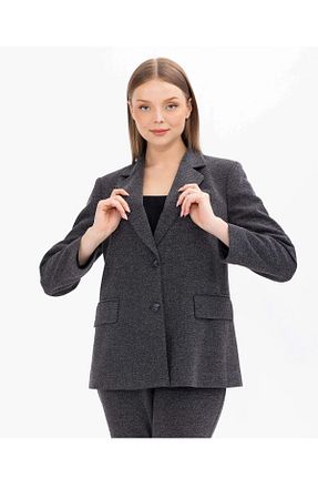 کت طوسی زنانه پلی استر SEÇİLSTORE - کد 879761464