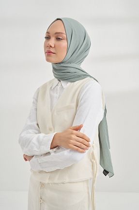 شال سبز زنانه پلی استر ARMANDA - کد 879820665