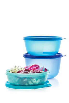 ظرف نگهداری آبی پلاستیک Tupperware - کد 33049316