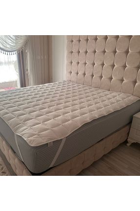 پد و تشک تخت سفید تکنفره Elyaf Sepeti - کد 327971450