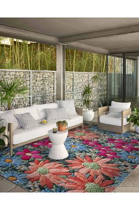 فرش رنگی قابل شستشو Rugs Modern Halı - کد 826706312