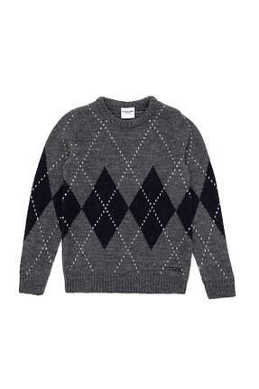 پلیور طوسی بچه گانه ساده U.S. Polo Assn. - کد 879892461