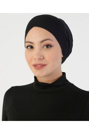 کلاه شنای حجاب مشکی زنانه Differenza - کد 879917916