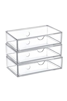 نظم دهنده جواهرات و آرایش سفید پلاستیک ELDİPA - کد 879915844