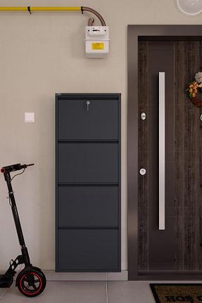 جا کفشی طوسی فلزی Ceha - کد 117351724