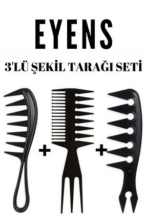 برس و شانه مو مشکی EYENS - کد 879546349